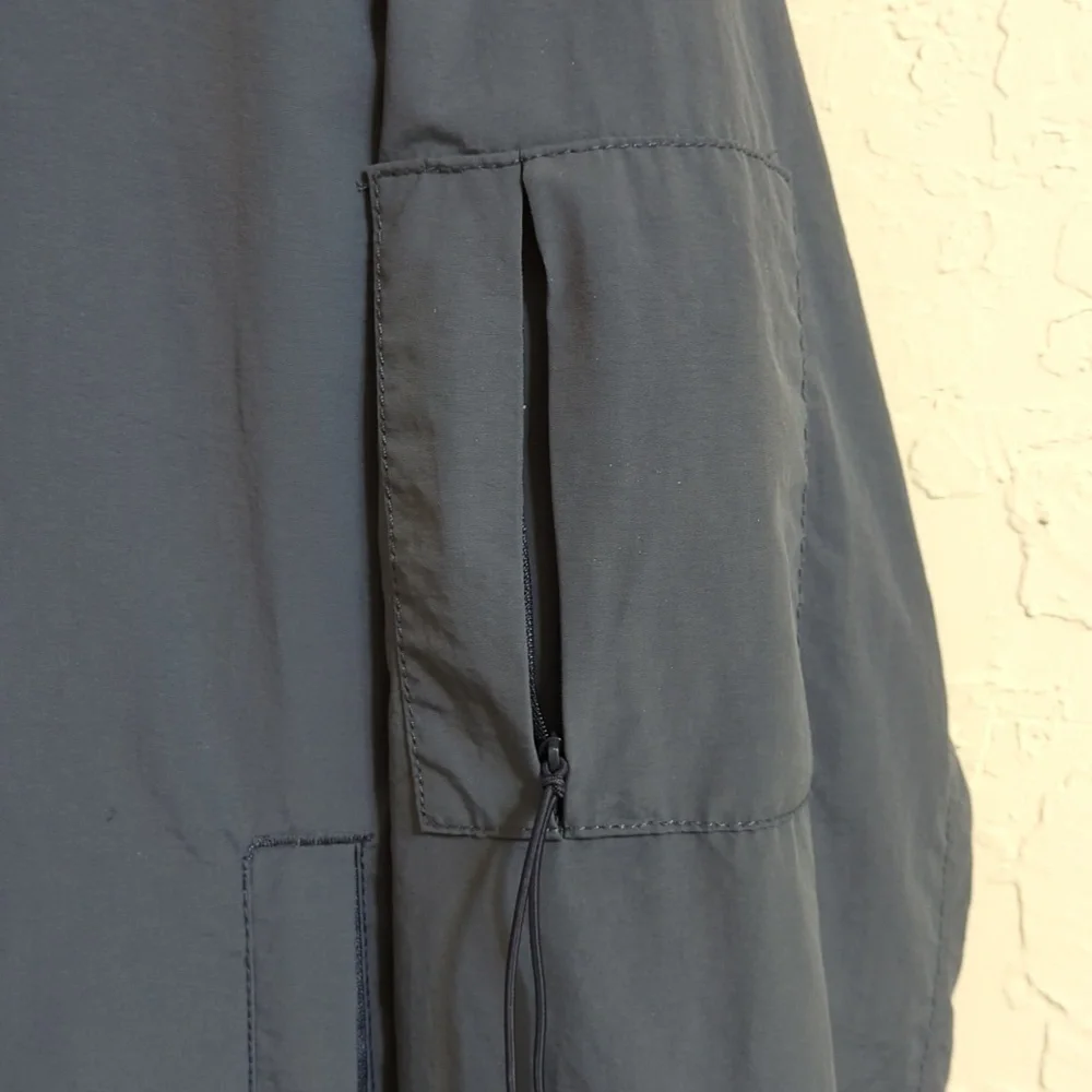 Goodfellow & Co. Blue Water Resistant Lightweight Bomber Jacket Size Medium